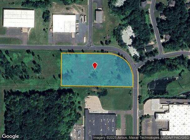  2215 Glacier Dr, Saint Croix Falls, WI Parcel Map