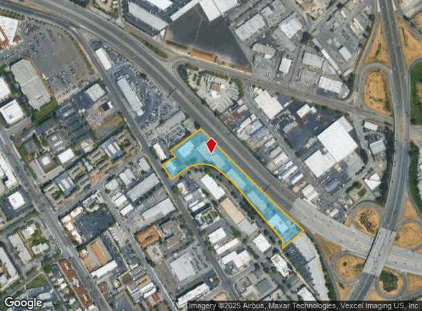  1410 Koll Cir, San Jose, CA Parcel Map