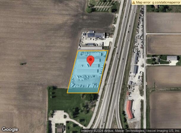  3899 Blackburn Rd, Edwardsville, IL Parcel Map