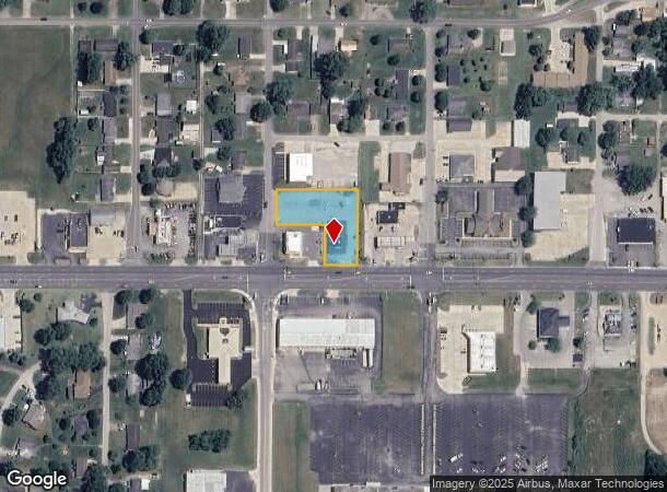 1606 W Broadway St, Princeton, IN Parcel Map