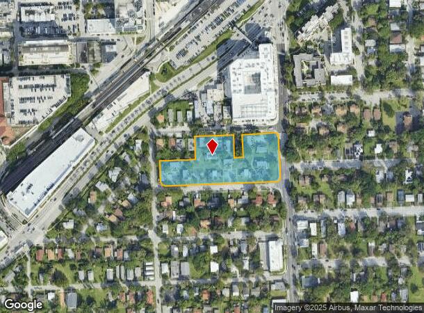 3707 Percival Ave, Miami, FL Parcel Map
