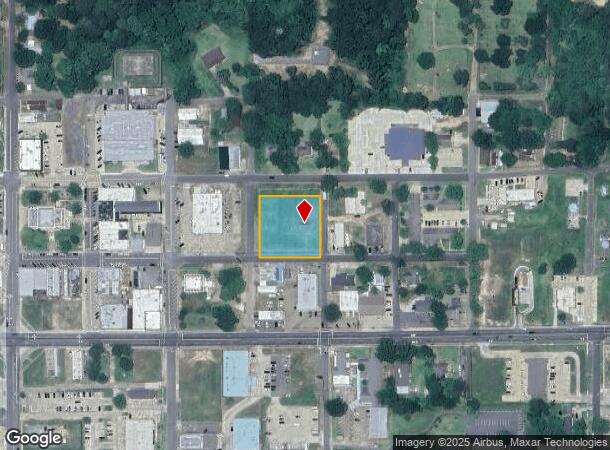 407 Texas St, Mansfield, LA Parcel Map