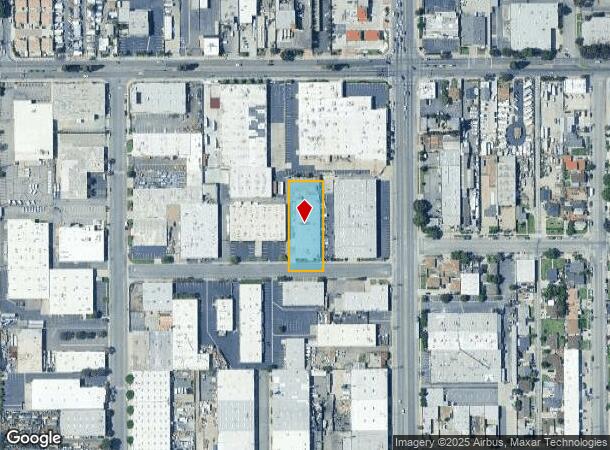  7333 Adams St, Paramount, CA Parcel Map