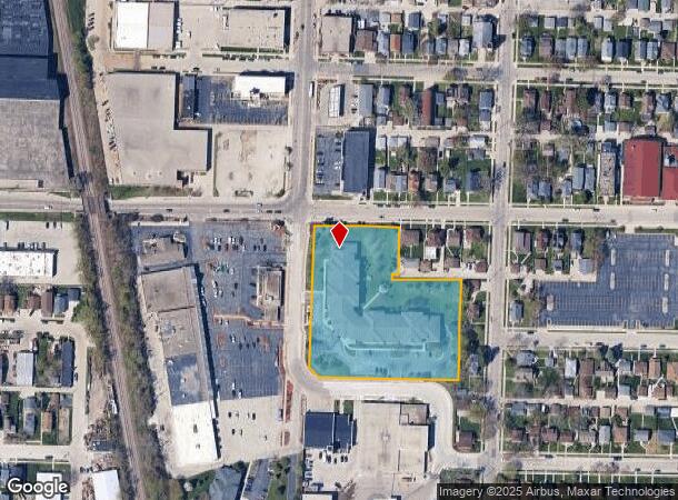  2409 10Th Ave, South Milwaukee, WI Parcel Map