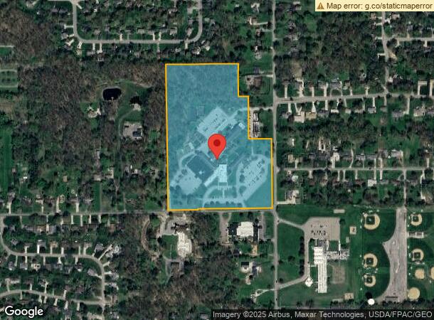  8747 Squires Ln Ne, Warren, OH Parcel Map