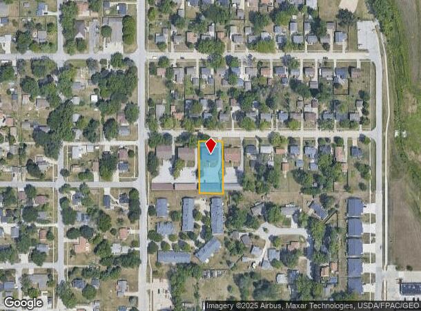 608 Ne 4Th St, Grimes, IA Parcel Map