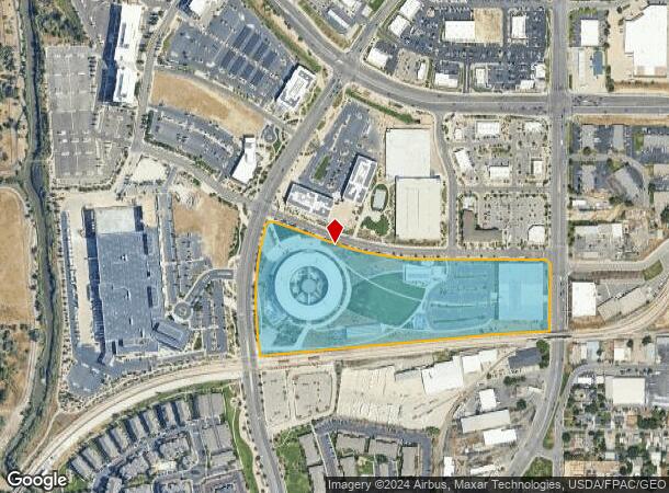  799 W Coliseum Way, Midvale, UT Parcel Map