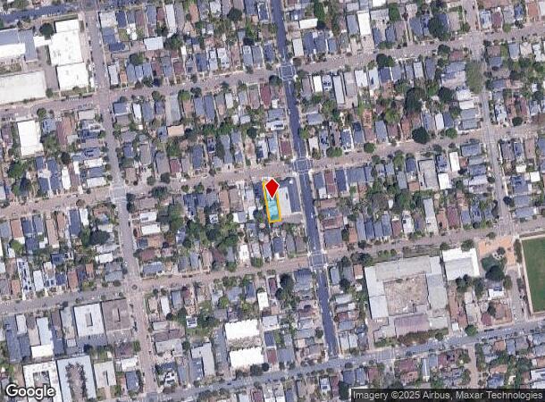  1638 Stuart St, Berkeley, CA Parcel Map