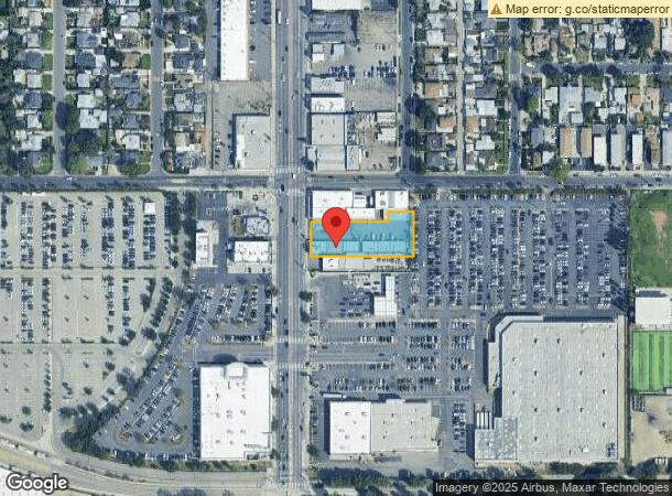  6162 Sepulveda Blvd, Van Nuys, CA Parcel Map