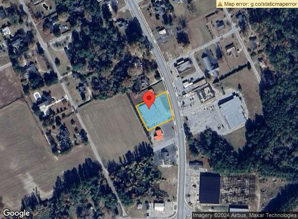  615 S Walnut St, Pamplico, SC Parcel Map