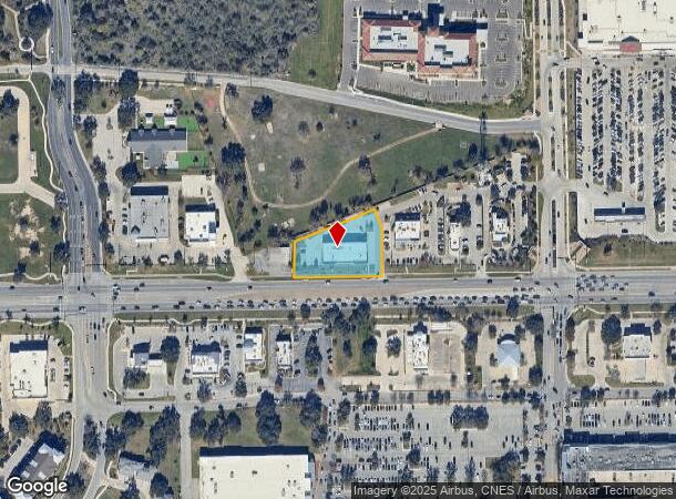 1100 W University Ave, Georgetown, TX Parcel Map