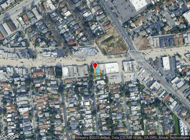  12478 W Washington Blvd, Los Angeles, CA Parcel Map