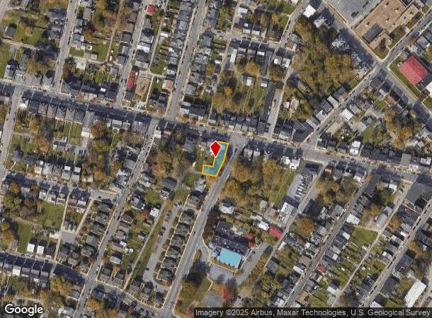  731 W Washington St, Hagerstown, MD Parcel Map