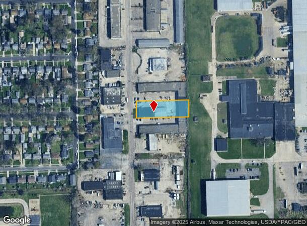 5234 Tractor Rd, Toledo, OH Parcel Map