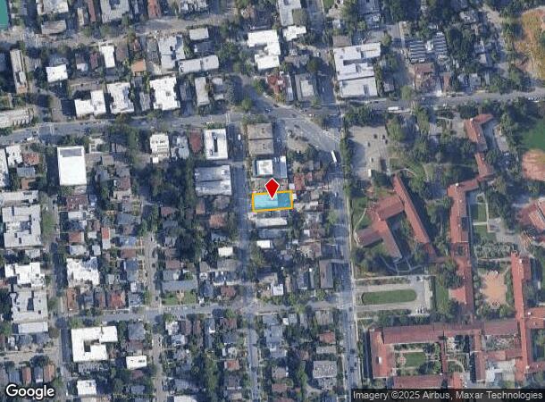  2521 Piedmont Ave, Berkeley, CA Parcel Map