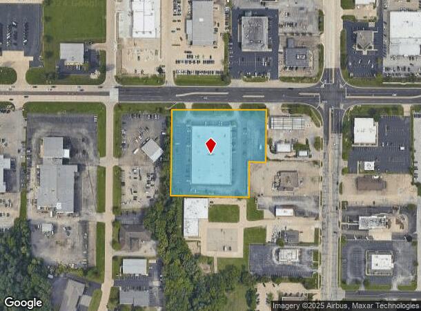  2000 W Pioneer Pky, Peoria, IL Parcel Map