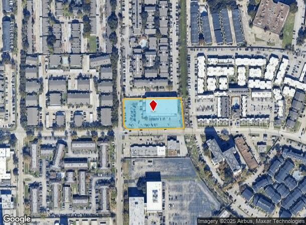 7300 Bellerive Dr, Houston, TX Parcel Map