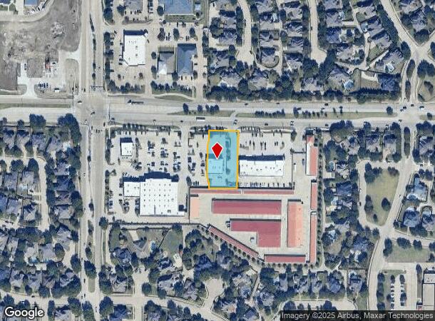  1259 W Exchange Pky, Allen, TX Parcel Map