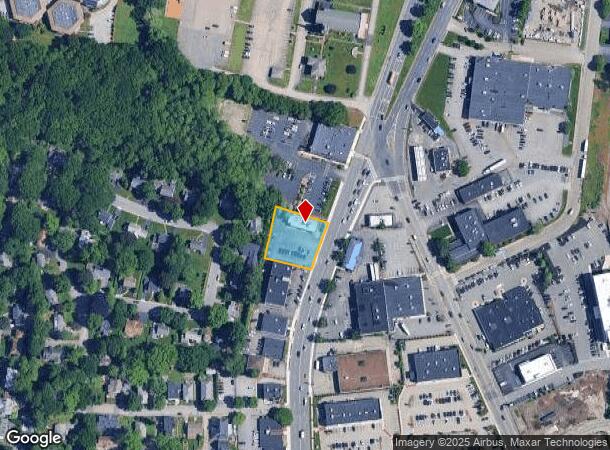  14 Park Ave, Worcester, MA Parcel Map