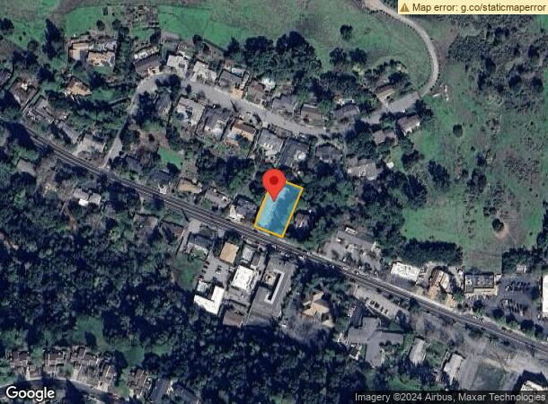  327 Rheem Blvd, Moraga, CA Parcel Map