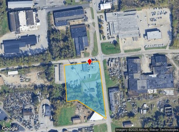  500 S Cascade St, New Castle, PA Parcel Map