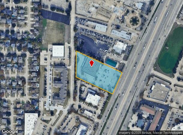  2333 N Central Expy, Plano, TX Parcel Map