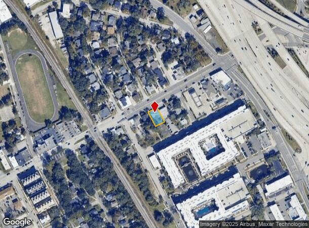  1824 Atlantic Blvd, Jacksonville, FL Parcel Map