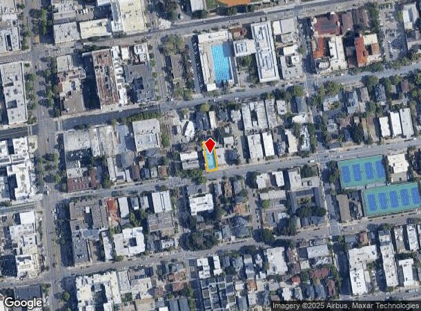 2211 Channing Way, Berkeley, CA Parcel Map