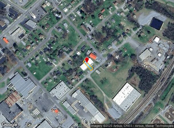 1114 3Rd St, Altavista, VA Parcel Map