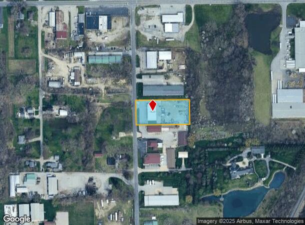  2801 Freeman St, Fort Wayne, IN Parcel Map