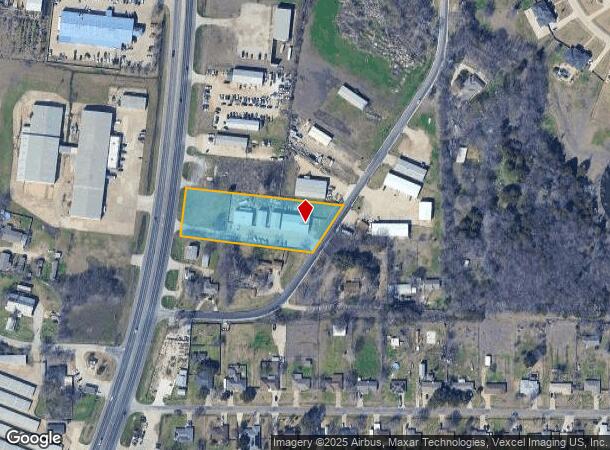  1689 Shawnee Rd, Waxahachie, TX Parcel Map