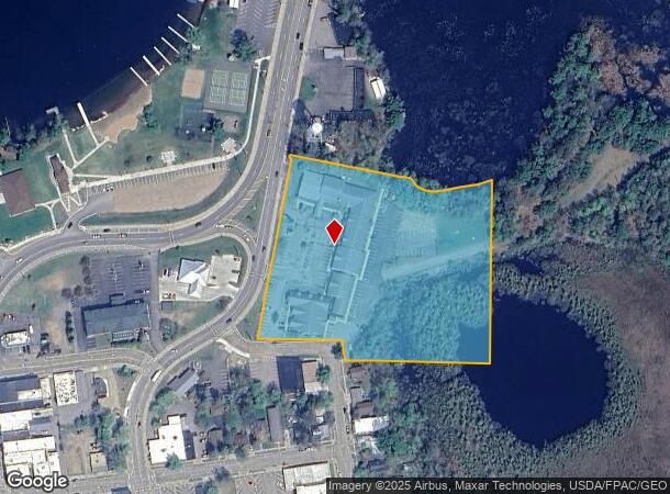 630 Chippewa St, Minocqua, WI Parcel Map