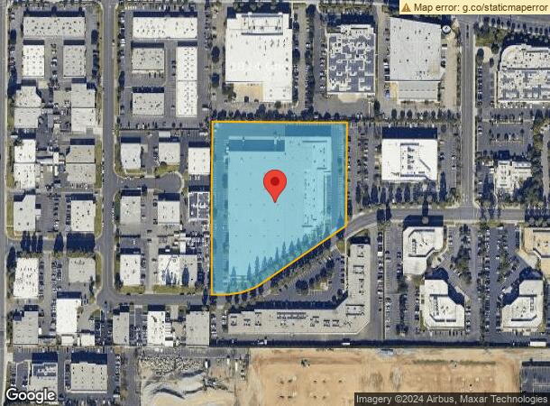  5665 Corporate Ave, Cypress, CA Parcel Map