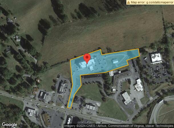  923 E Main St, Abingdon, VA Parcel Map