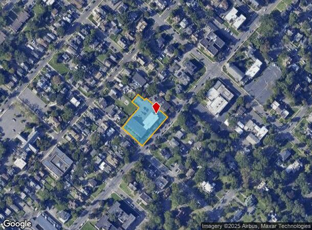  422 W 7Th St, Plainfield, NJ Parcel Map