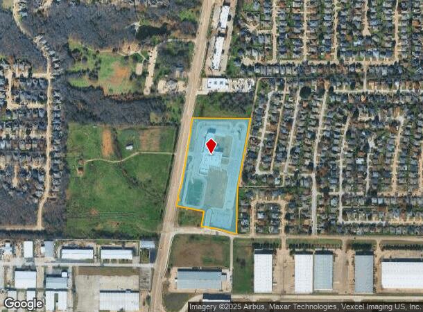 6701 S Cooper St, Arlington, TX Parcel Map