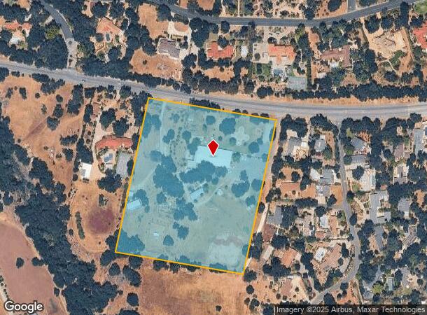 806 Baldwin Rd, Ojai, CA Parcel Map