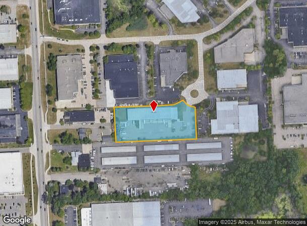  47167 Cartier Ct, Wixom, MI Parcel Map