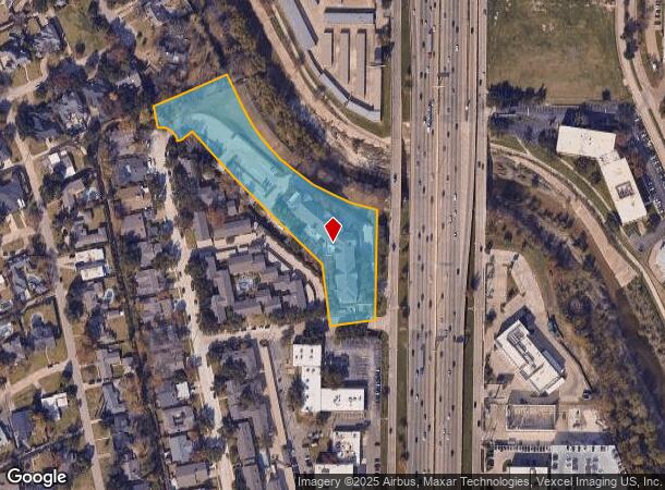  11409 N Central Expy, Dallas, TX Parcel Map