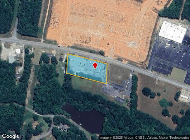 1521 W Main St, Laurens, SC Parcel Map