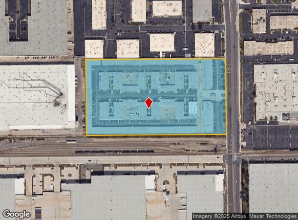  679 S State College Blvd, Fullerton, CA Parcel Map