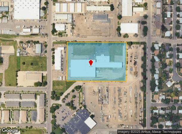  1301 Iowa Ave, Longmont, CO Parcel Map