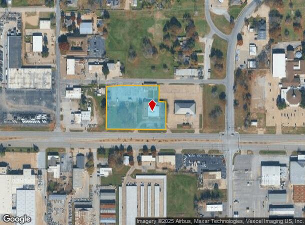 100 W Hurst Blvd, Hurst, TX Parcel Map