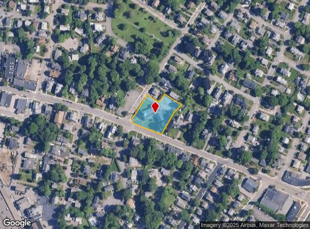 610 Adams St, Milton, MA Parcel Map