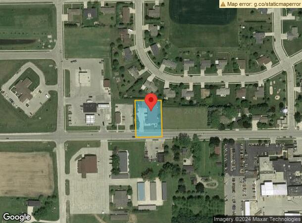  858 Main St, Brownsville, WI Parcel Map