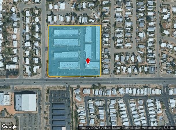 2410 W Ruthrauff Rd, Tucson, AZ Parcel Map