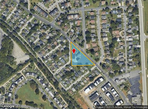 7041 Sollers Point Rd, Dundalk, MD Parcel Map