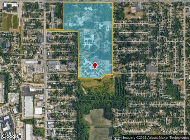  300 68Th St Se, Grand Rapids, MI Parcel Map