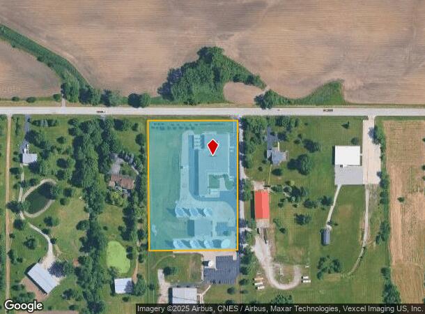  6737 W Steger Rd, Monee, IL Parcel Map