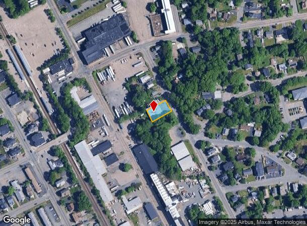  116 Intervale St, Brockton, MA Parcel Map